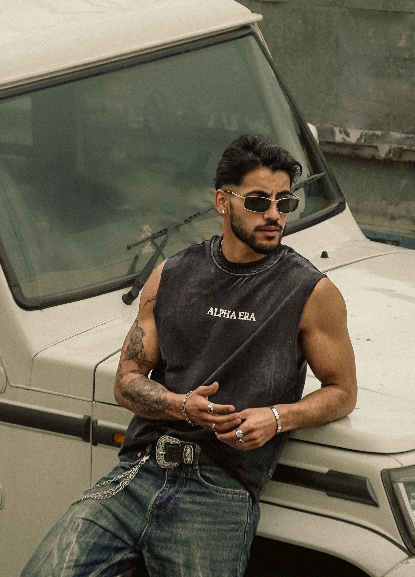 DOMINATOR BLACK TANK TOP